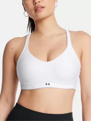 Női melltartó UNDER ARMOUR INFINITY LOW 2.0 BRA 1384126-100 FEHÉR
