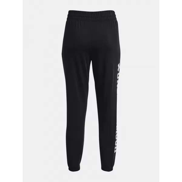  Női melegítőnadrág UNDER ARMOUR RIVAL TERRY GRAPHIC JOGR 1379437-001 FEKETE 