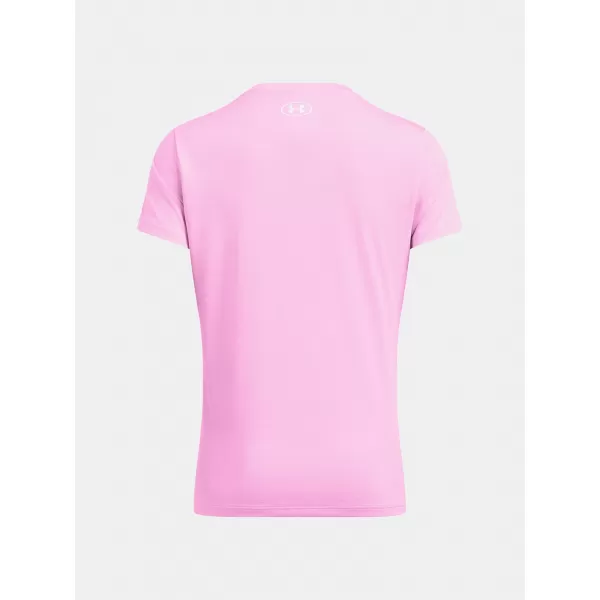  Női póló UNDER ARMOUR TECH SSV- TWIST 1384227-638 RÓZSASZÍN 