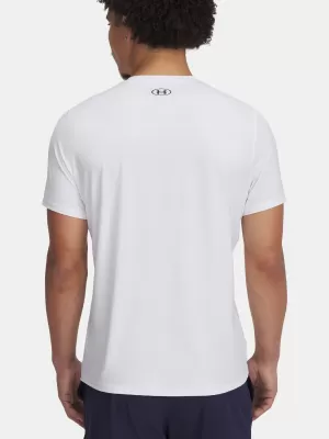 Férfi póló UNDER ARMOUR HEATGEAR FITTED SS 6000939-100 FEHÉR