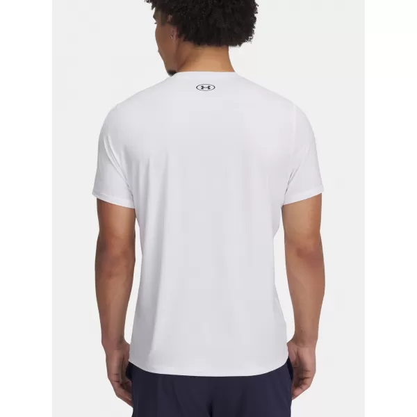  Férfi póló UNDER ARMOUR HEATGEAR FITTED SS 6000939-100 FEHÉR 