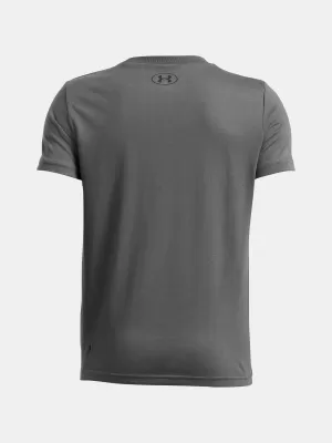 Fiú póló UNDER ARMOUR B SPORTSTYLE LC SS 1389962-012 SZÜRKE