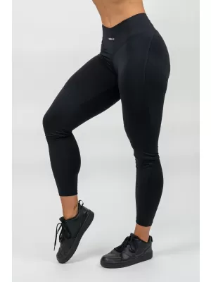 Magas derekú formáló leggings GLUTE PUMP 247 BLACK Nebbia