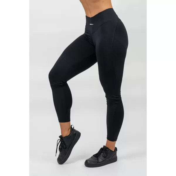  Magas derekú formáló leggings GLUTE PUMP 247 BLACK Nebbia 