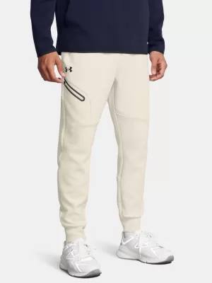 Férfi melegítőnadrág UNDER ARMOUR UNSTOPPABLE FLC JGR EU 1389353-110 FEHÉR