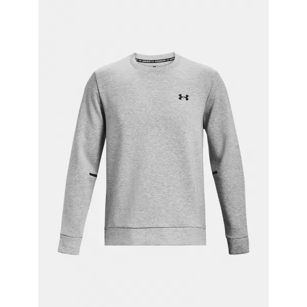  Férfi pulóver UNDER ARMOUR UNSTOPPABLE FLC CREW 1381688-011 SZÜRKE 