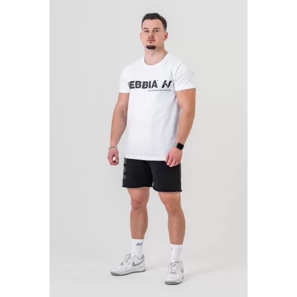  Póló GYM ESSENTIALS 380 WHITE Nebbia 