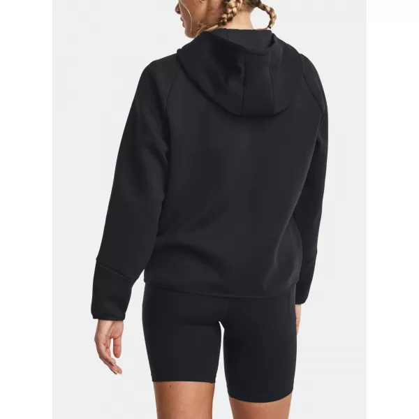  Női pulóver UNDER ARMOUR UNSTOPPABLE FLC FZ 1379842-001 FEKETE 