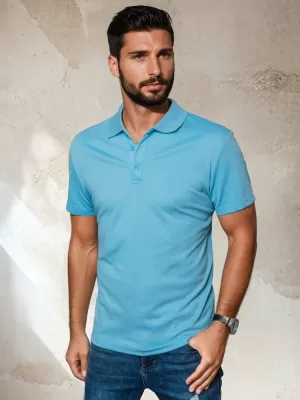 Férfi t -póló DSTREET PX0552 KÉK