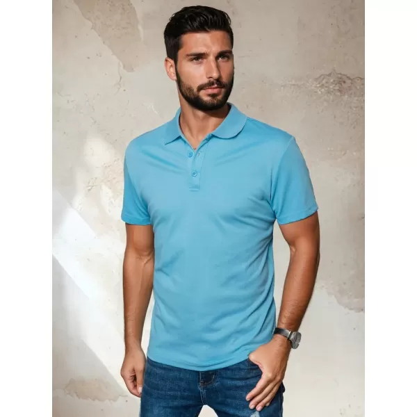 Férfi t -póló DSTREET PX0552 KÉK 