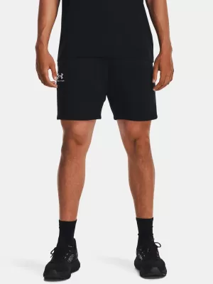 Férfi rövidnadrág UNDER ARMOUR ESSENTIAL FLEECE SHORTS 1380377-001 FEKETE