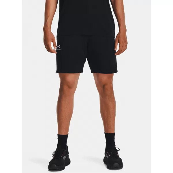  Férfi rövidnadrág UNDER ARMOUR ESSENTIAL FLEECE SHORTS 1380377-001 FEKETE 