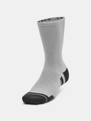 Zokni UNDER ARMOUR PERFORMANCE TECH CREW (3 PÁRY) 1379512-011 SZÜRKE