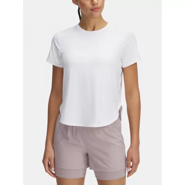  Női póló UNDER ARMOUR LAUNCH ELITE SHORTSLEEVE 1389564-100 FEHÉR 