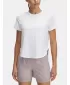 Női póló UNDER ARMOUR LAUNCH ELITE SHORTSLEEVE 1389564-100 FEHÉR