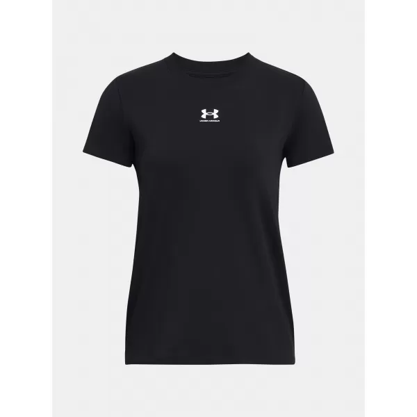  Női póló UNDER ARMOUR CAMPUS CORE SS 1383648-001 FEKETE 