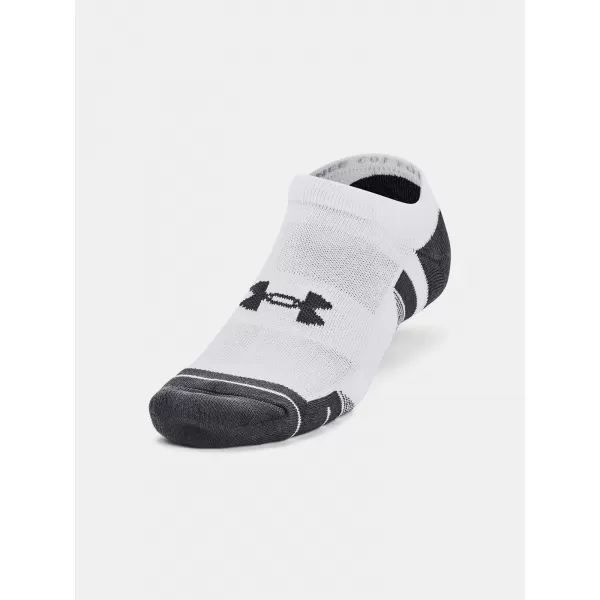  Zokni UNDER ARMOUR PERFORMANCE COTTON NS (3 PÁRY) 1379526-100 FEHÉR 