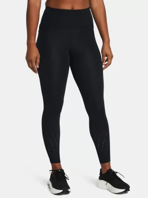 Női leggings UNDER ARMOUR LAUNCH ELITE ANKLE TIGHTS 1383367-001 FEKETE
