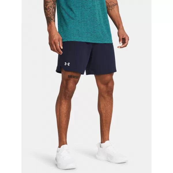  Férfi rövidnadrág UNDER ARMOUR VANISH WOVEN 6IN SHORTS 1373718-410 KÉK 
