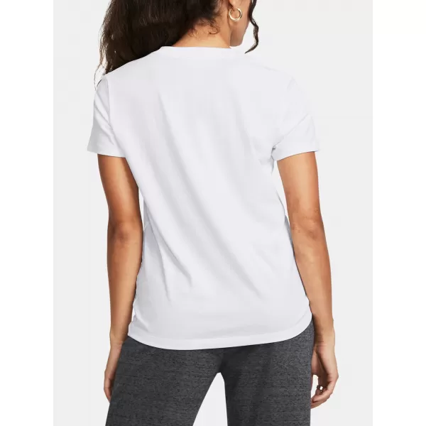  Női póló UNDER ARMOUR CAMPUS CORE SS 1383648-100 FEHÉR 