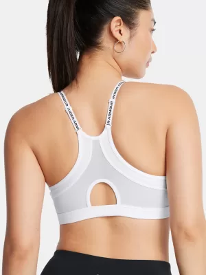 Női melltartó UNDER ARMOUR INFINITY LOW 2.0 BRA 1384126-100 FEHÉR