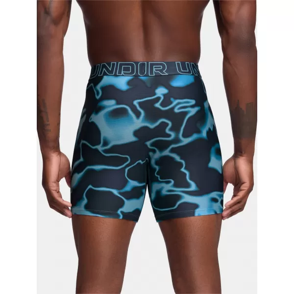  Férfi boxerek UNDER ARMOUR M PERF TECH MESH NOV 6IN (3KS) 1383885-494 KÉK 