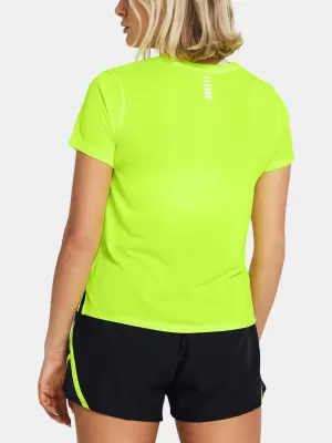Női póló UNDER ARMOUR LAUNCH SHORTSLEEVE 1382434-731 ZÖLD
