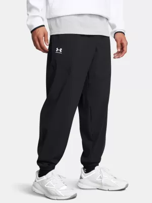 Férfi melegítőnadrág UNDER ARMOUR VIBE WOVEN JOGGER 1386557-001 FEKETE