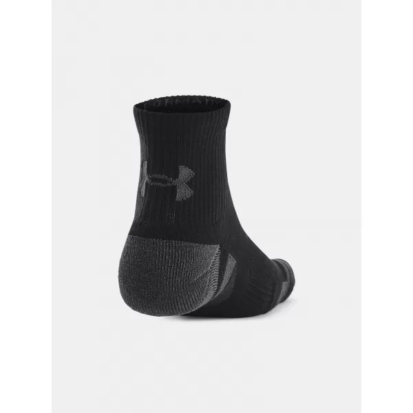  Zokni UNDER ARMOUR PERFORMANCE TECH QTR (3 PÁRY) 1379510-001 FEKETE 