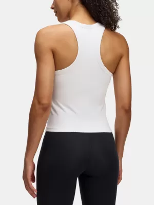 Női felső UNDER ARMOUR MOTION HIGH NECK TANK 1390367-100 FEHÉR