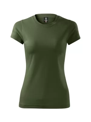 Funkcionális női póló ALTISPORT NoPrint NP/ALW041 KHAKI