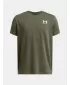 Fiú póló UNDER ARMOUR B ICON TAPED SS 6001583-390 ZÖLD