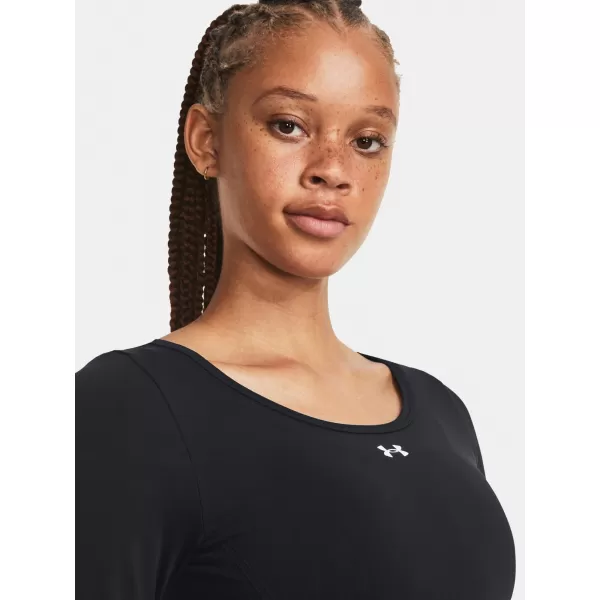  Női póló UNDER ARMOUR TRAIN SEAMLESS LS 1379150-001 FEKETE 
