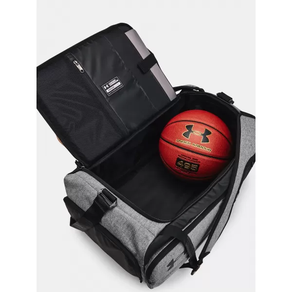  Táska UNDER ARMOUR CONTAIN DUO MD BP DUFFLE 1381919-025 SZÜRKE 