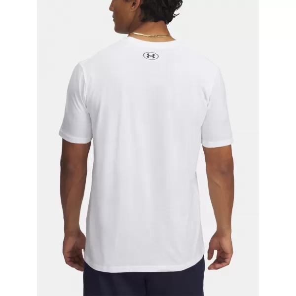  Férfi póló UNDER ARMOUR M STACKED LOGO SS 6000211-100 FEHÉR 
