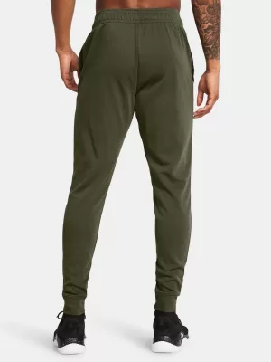 Férfi melegítőnadrág UNDER ARMOUR RIVAL TERRY JOGGER 1380843-390 ZÖLD