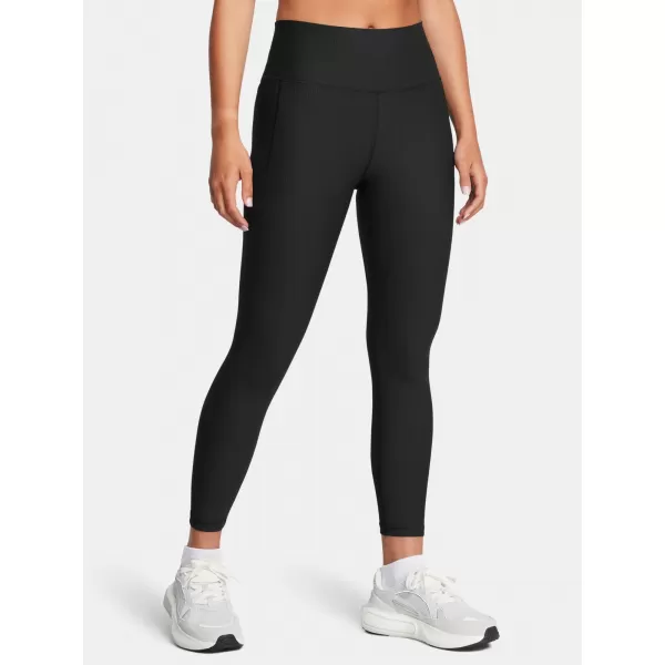  Női leggings UNDER ARMOUR MERIDIAN RIB ANKLE LEG 1386467-001 FEKETE 