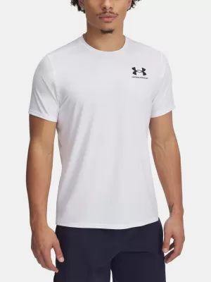 Férfi póló UNDER ARMOUR HEATGEAR FITTED SS 6000939-100 FEHÉR