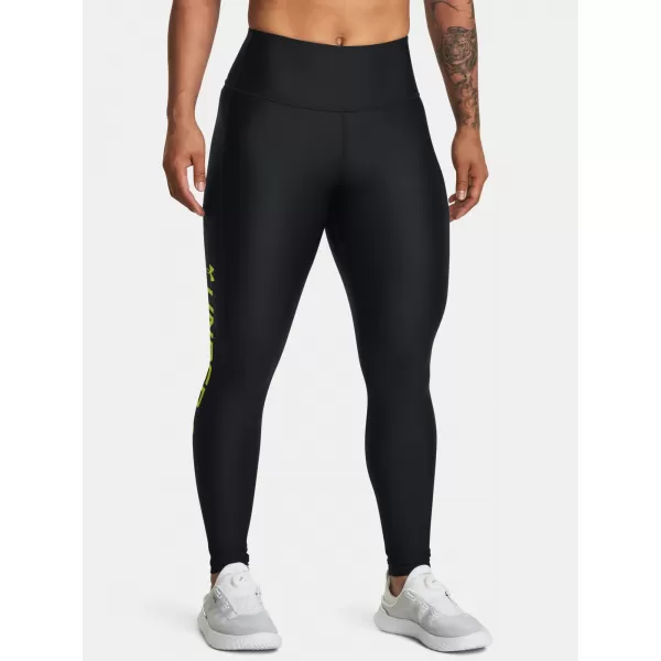  Női leggings UNDER ARMOUR ARMOUR BRANDED LEGGING 1376327-003 FEKETE 