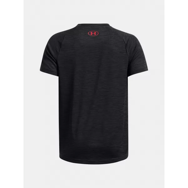  Fiú póló UNDER ARMOUR TECH TEXTURED SS 1382790-003 FEKETE 