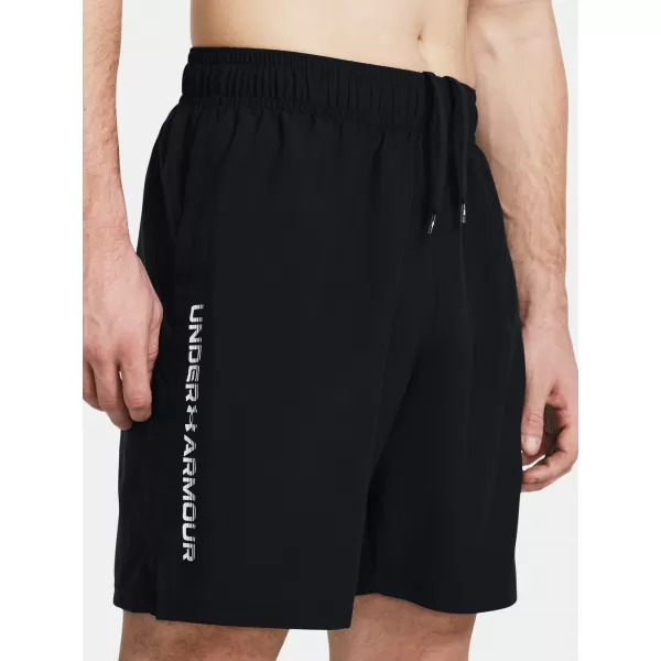  Férfi rövidnadrág UNDER ARMOUR WOVEN WDMK SHORTS 1383356-001 FEKETE 