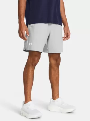 Férfi rövidnadrág UNDER ARMOUR LAUNCH 7 UNLINED SHORTS 1382622-011 SZÜRKE