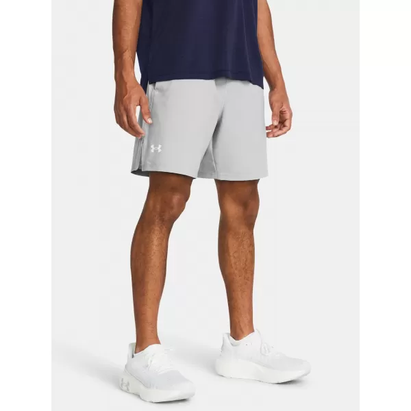 Férfi rövidnadrág UNDER ARMOUR LAUNCH 7 UNLINED SHORTS 1382622-011 SZÜRKE 