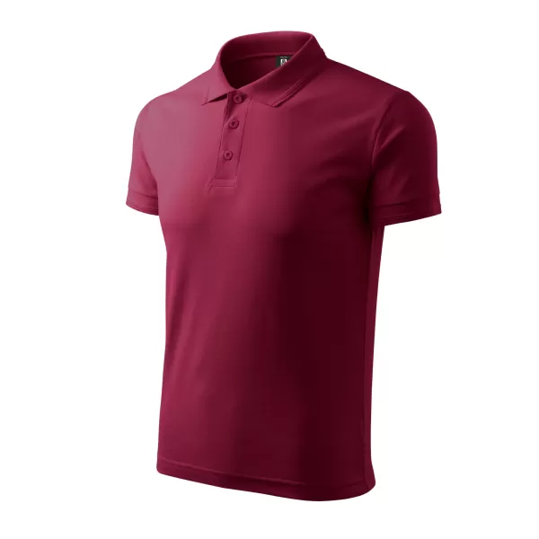  Mens t -phirt gallérral ALTISPORT NoPrint NP/ALM302 GRÁNÁT 