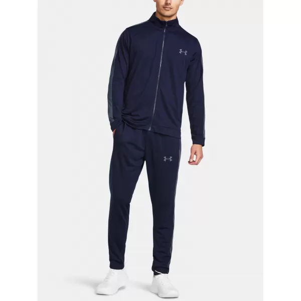  Férfi készlet UNDER ARMOUR KNIT TRACK SUIT 1357139-410 KÉK 