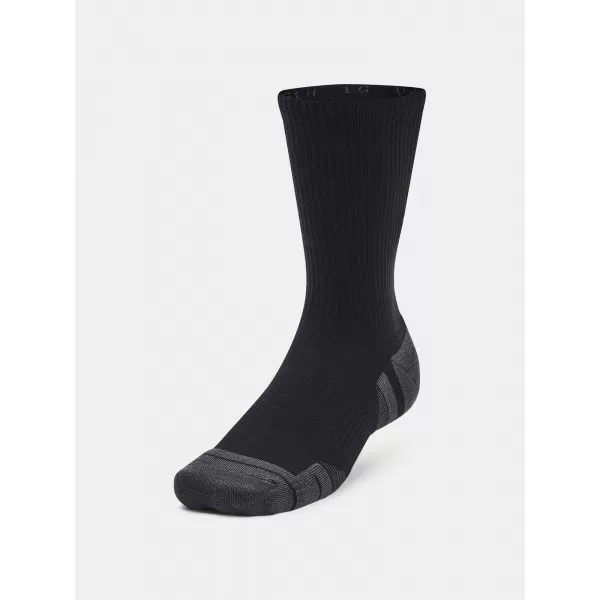  Zokni UNDER ARMOUR PERFORMANCE TECH CREW (3 PÁRY) 1379512-001 FEKETE 
