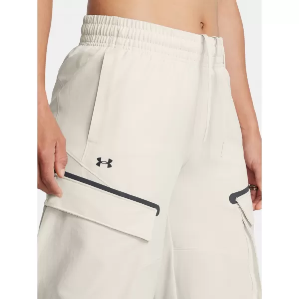  Női sportnadrág UNDER ARMOUR UNSTOPPABLE CARGO PANT 1386481-110 FEHÉR 