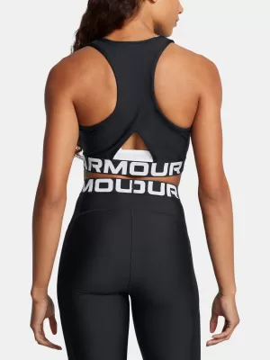 Női felső UNDER ARMOUR HEATGEAR RIB TANK 1388694-001 FEKETE