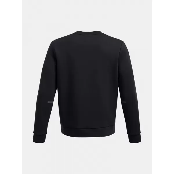  Férfi pulóver UNDER ARMOUR UNSTOPPABLE FLC CREW EU 1389351-001 FEKETE 