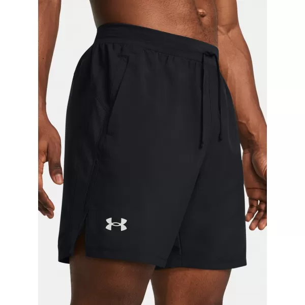 Férfi rövidnadrág UNDER ARMOUR LAUNCH 7 UNLINED SHORTS 1382622-001 FEKETE 